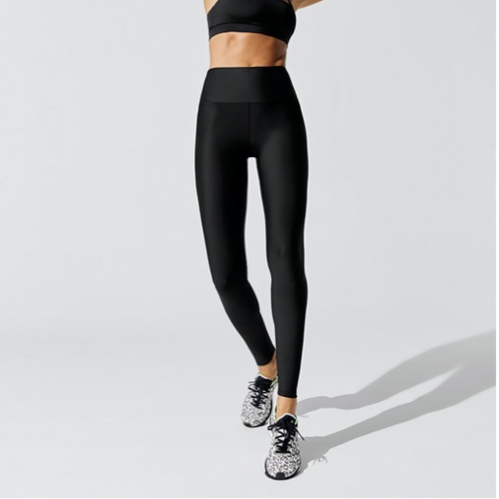 Black High Rise Full-Length Legging Carbon38 (Med)